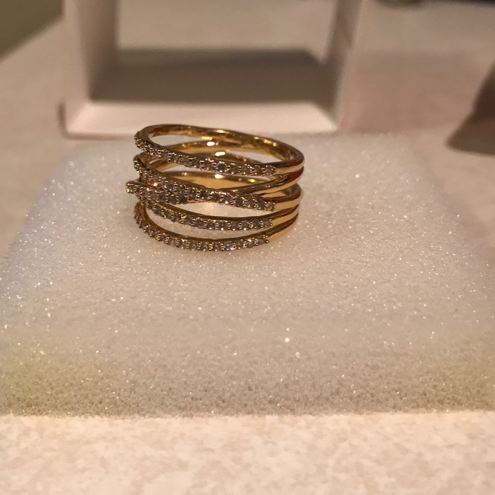 S&D Pave Gold Ring!